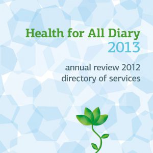 Health for All Diary 2013 cover