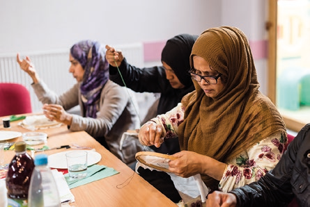 Women Sewing